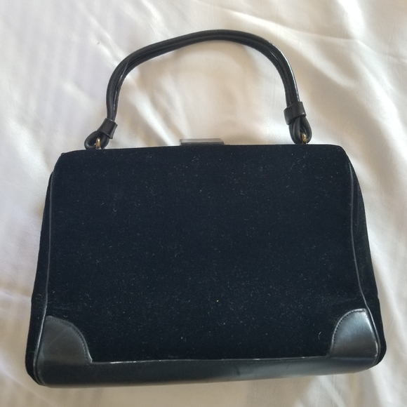 Koret | Vintage Velvet Cocktail Evening Bag - Picture 3 of 8